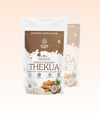 Crunchy Coconut Thekua – Handmade Bihari Traditional Snack | Culture Carryy